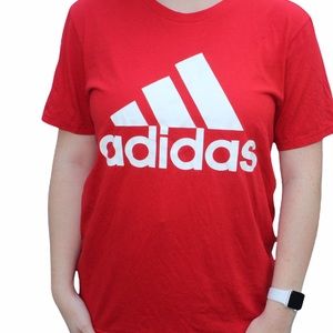 Adidas Red T-Shirt